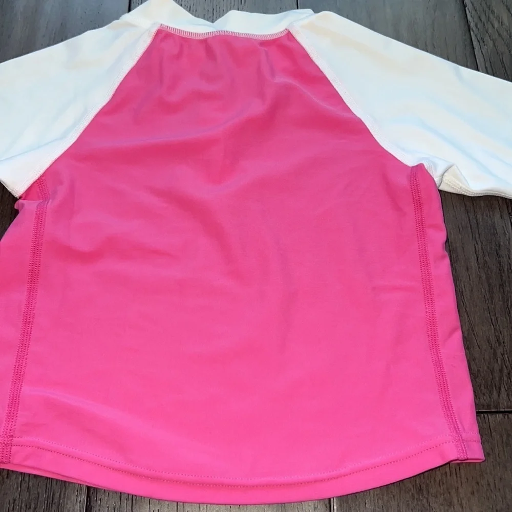 NWOT I play UPF 50 + long sleeve girls, swimwear top